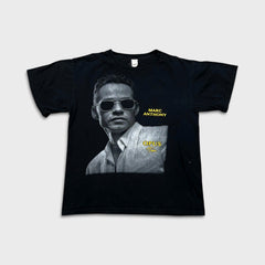 2019 Marc Anthony Opus Tour T Shirt Mens Large Black Double Sided Concert Tee