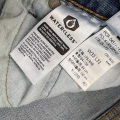 Levi's 511 Jean Mens 32x32 Blue Slim Fit Mid Rise Light Wash Stretch Denim Pants