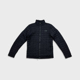 The North Face ThermoBall Eco Jacket Mens Small Black Puffer Insulated Full Zip