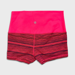 Lululemon Boogie Shorts (Roll Down) Womens Size 6 Pink Yoga Athletic Sports