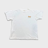 Vintage 90s Roots Canada T Shirt Mens Medium White Rasta Single Stitched Tee