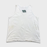 Vintage Y2K Chase Authentics Dale Jr Tank Top Mens XL White NASCAR Racing Sleeveless