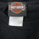 2013 Harley Davidson Sleeveless Mens XL Black Attitude Flame Skull Tank Top