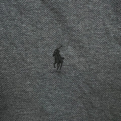 Polo Ralph Lauren Sweatshirt Mens Medium Gray Pony 1/4 Zip Pullover