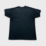 Vintage 90s Blank Pocket T Shirt Mens XL Black Single Stitch Faded Distressed Tee