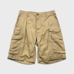 Polo Ralph Lauren Shorts Mens Size 30 Beige Pony Relaxed Fit Chino Cargo