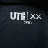 FW23 KAWS x Uniqlo UT Short Sleeve Graphic T Shirt Youth XS Black Companion Tee