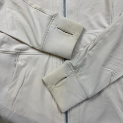 Lululemon State Seeker Jacket Womens Size 8 Light Chrome Full Zip Activewear