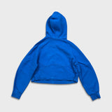Lululemon Scuba Oversized 1/2 Zip Hoodie Womens XS Blue Hooded Sweater