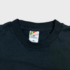 Vintage 90s Manitoulin Island Canada T Shirt Mens XL Black Single Stitch Tee