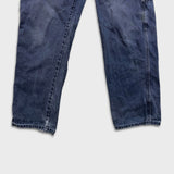 Dickies Pants Mens 36x32 Blue Faded Wash Carpenter Hammerloop Workwear Canvas