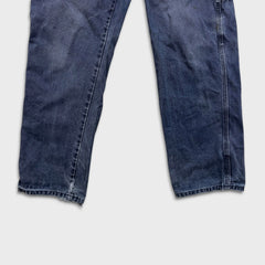 Dickies Pants Mens 36x32 Blue Faded Wash Carpenter Hammerloop Workwear Canvas