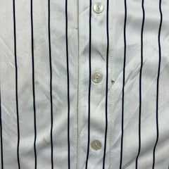 Vintage Majestic New York Yankees Jersey Mens Large White Sports MLB Baseball