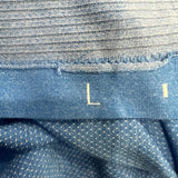 Lululemon Metal Vent Tech Half Zip Hoodie Mens Large Blue Athletic Lightweight Pullover