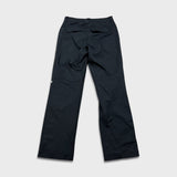 Lululemon ABC Classic Fit 5 Pocket Pants Mens 34x34 Black Pinstripe Trousers