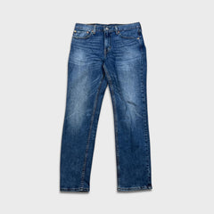 Levi's 511 Jean Mens 32x30 Blue Slim Fit Mid Rise Medium Wash Stretch Denim Pants