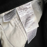 Levi's 502 Pants Mens 32x32 Black Corduroy Tapered Stretch Regular Fit Mid Rise