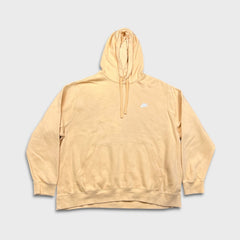 Nike Sportswear Hoodie Mens 2XL Orange Swoosh Pullover Hooded Sweater