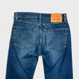 Levi's 505 Jeans Mens 30x30 Blue Original Straight Leg Medium Wash Denim Pants
