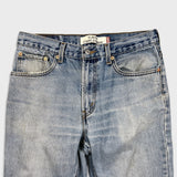 Vintage Y2K Levi's 516 Jeans Mens 34x30 Blue Slim Straight Leg Faded Light Wash Denim Pants