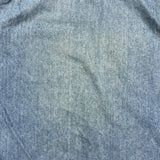 Vintage 90s Levi's Denim Shirt Mens Large Blue Faded Western Button Up