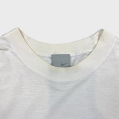 Nike Sportswear T Shirt Mens XL White Swoosh Athletic Light Short Sleeve Tee