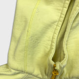 Lululemon Scuba Hoodie Womens Size 4 Yellow Full Zip Sports Hooded Sweater
