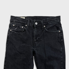 Levi's 511 Jeans Mens 28x30 Black Slim Fit Mid Rise Dark Wash Stretch Denim Pants