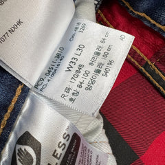 Levi's 511 Jeans Mens 33x30 Blue Slim Fit Mid Rise Medium Wash Performance Stretch Denim Pants