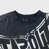 Vintage Y2K Tapout T Shirt Mens Large Black Spray Paint Faded UFC MMA Graphic Tee