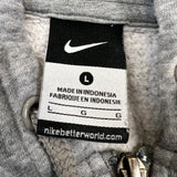 Nike Sportswear Hoodie Mens Large Gray Full Zip Hooded Sweater