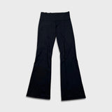 Lululemon Groove Pant Womens Large Black Flare Leg Relaxed Yoga Leggings