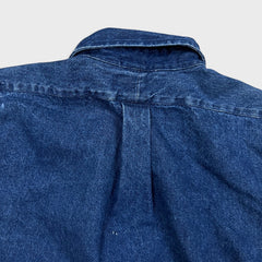 Vintage 90s Polo Country Ralph Lauren Denim Shirt Mens Large Blue Button Up