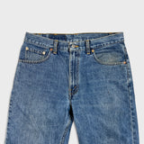 Vintage 90s Levi's 550 Jeans Mens 34x30 Blue Relaxed Fit Tapered Leg Denim Pants
