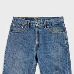 Vintage 90s Levi's 550 Jeans Mens 34x30 Blue Relaxed Fit Tapered Leg Denim Pants