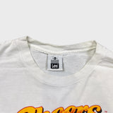 Vintage 1993 Cheers Boston T Shirt Mens XL White Lee Heavyweight USA TV Show Tee