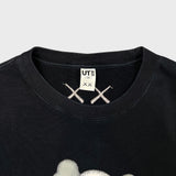 FW23 KAWS x Uniqlo Companion Sweatshirt Mens Large Black Pullover