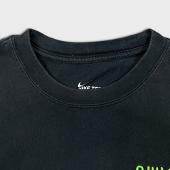 Nike Sportswear T Shirt Mens Medium Black Miami City ELV Neon Short Sleeve Tee