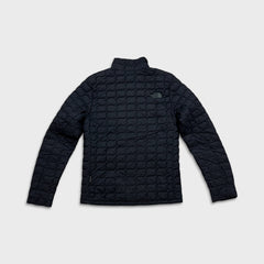 The North Face ThermoBall Eco Jacket Mens Small Black Puffer Insulated Full Zip