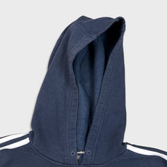 Adidas Hoodie Mens Large Blue Essentials Spell Out Hooded Sweater