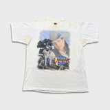 Vintage 90s Terri Clark On Tour T Shirt Mens XL White Country Graphic Band Tee