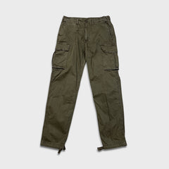 American Eagle Pants Mens 30x30 Green Flex Faded Taper Leg Trousers Cargo