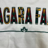 Vintage 90s Niagara Falls Sweatshirt Mens Large White Canada Pullover Crewneck