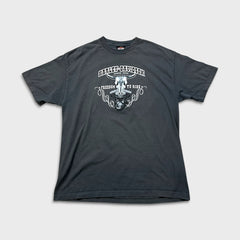 Vintage 2005 Harley Davidson T Shirt Mens XL Gray Freedom To Ride Biker Tee