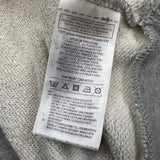 Adidas Originals Hoodie Mens Small Gray Trefoil Spell Out Hooded Sweater