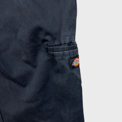 Dickies Pants Mens 34x28 Black Skinny Straight Workwear Casual Chino Trousers