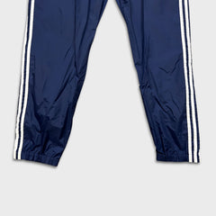 Vintage 90s Adidas Track Pants Mens Large Blue 3 Stripes Athletic Jogger