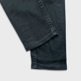 Levi's 510 Skinny Jeans Mens 30x30 Black Dark Wash Stretch Mid Rise Tapered Leg Denim Pants