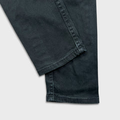Levi's 510 Skinny Jeans Mens 30x30 Black Dark Wash Stretch Mid Rise Tapered Leg Denim Pants