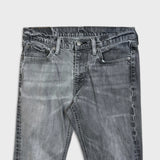Levi's 541 Jeans Mens 32x29 Grey Athletic Taper Faded Stone Wash Denim Pants